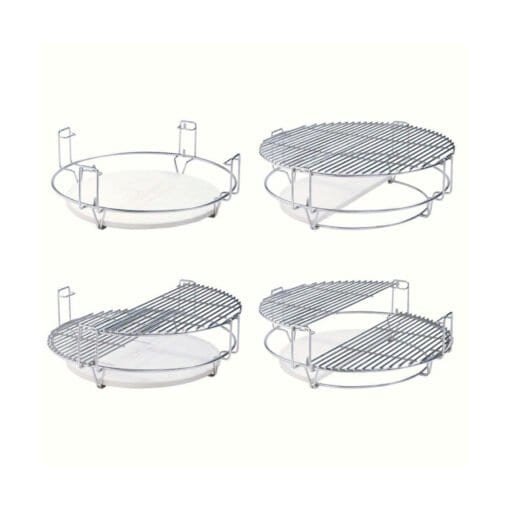 Alternative view of Multifunction two-zone grilling system