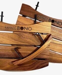 Teak side plates and handle set