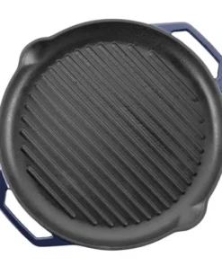 Alternative view of Grand feu griddle pan cast iron - Blue