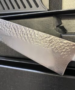 Alternative view of Kitchen Knife with G10 handle with knife cover 8 Inch 67 layer big Damascus steel chef knife