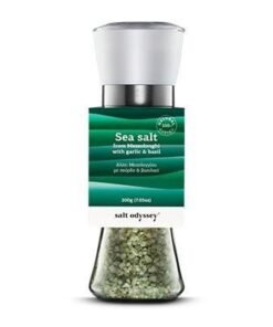 Sea Salt from Messolonghi with garlic & basil 200g