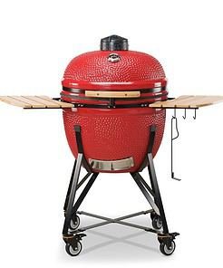 Alternative view of Kamado Bono Grande Red – 23″