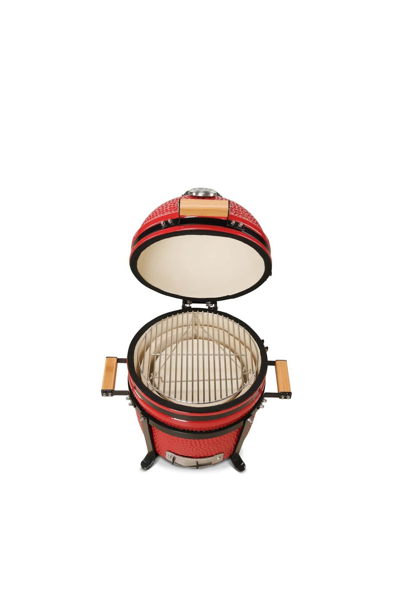TEXAS CLUB Gietijzeren Oezbeekse Kazan 3,6 L Met Aluminium Deksel - Perfect Voor Kamado Bono Grills En Traditionele Ovens