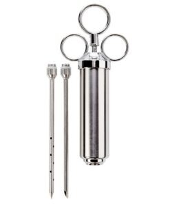 Alternative view of Texas Club stainless steel marinade injector