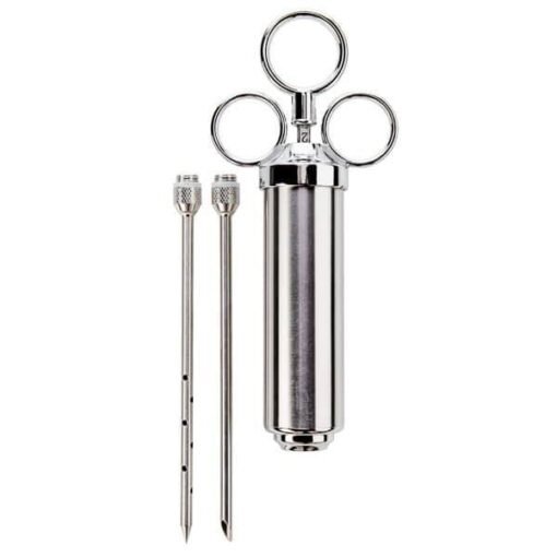 Alternative view of Texas Club stainless steel marinade injector