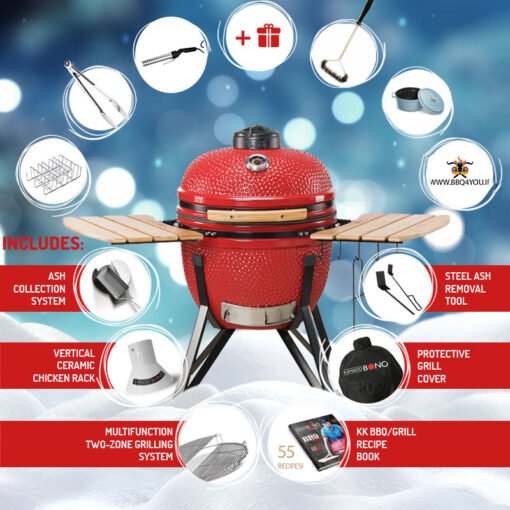 Kamado Bono Media Red – 20″