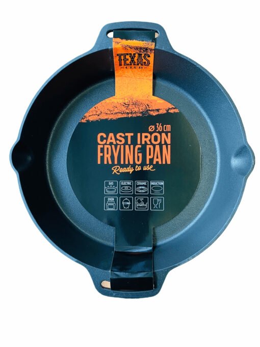 Cast iron frypan 36cm