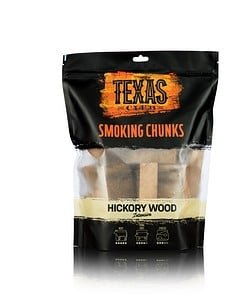 Texas Club Hickory wood smoking chunks, 1 kg.