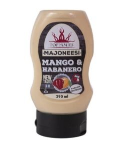 Poppamies Mango & Habanero chili pepper mayonnaise sauce, 290 ml.