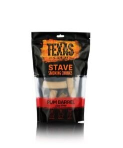 Texas Club rum barrel smoking chunks, 15 pcs