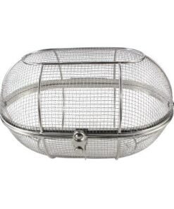 Stainless Steel Rotisserie Grill Basket
