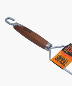 Alternative view of Texas club double skewer with wooden handle 70cm