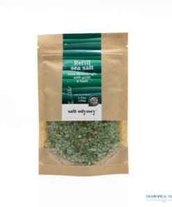 Refill Sea Salt With Garlic And Basil, 180g