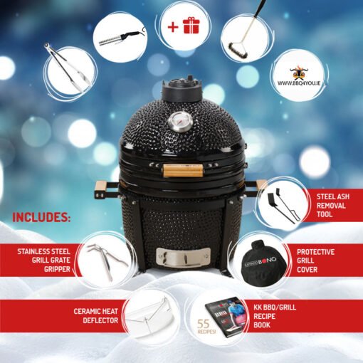 Kamado Bono Minimo Black – 15″