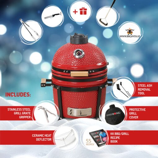 Kamado Bono Minimo Red – 15″