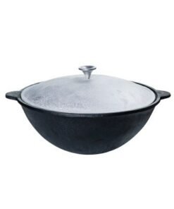 Alternative view of Uzbek Kazan Pot, 12L.