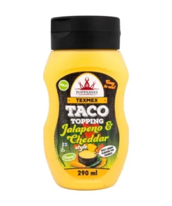 Poppamies Jalapeno & Cheddar topping 290ml