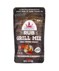 Poppamies Grill mix Rub 200g