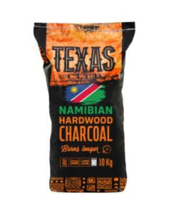 Texas Club Namibia Acacia BBQ Charcoal – 100% Natural, 10Kg.