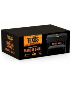 Alternative view of Texas Club MGL-3 Charcoal BBQ Grill with Lid & Thermometer