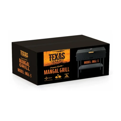 Alternative view of Texas Club MG-2 Charcoal BBQ Grill