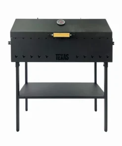Texas Club MGL-3 Charcoal BBQ Grill with Lid & Thermometer