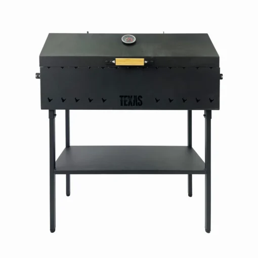 Texas Club MGL-3 Charcoal BBQ Grill with Lid & Thermometer